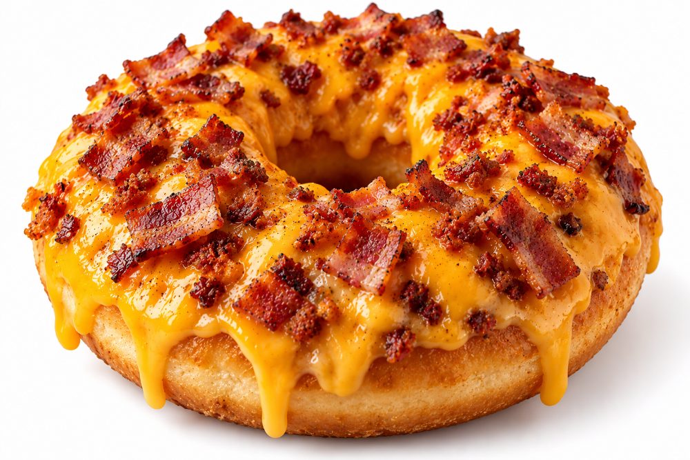 Donut Cheddar Bacon x1