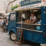 Food truck de burgers frites maison